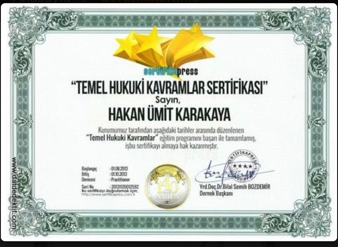 Ankra Dedektif SERTİFİKALARIMIZ